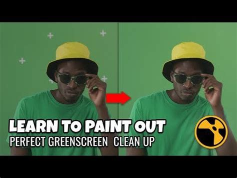 Learn to paint out: Perfect green screen clean up : r/vfx_cgi_3d