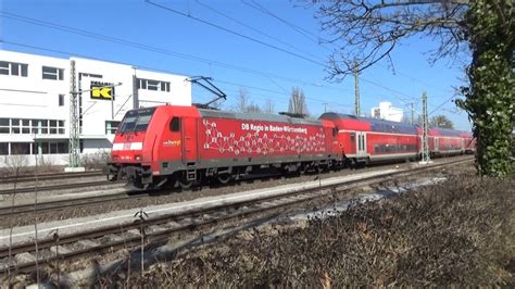 146 208 DB Regio in Baden Württemberg auf der Südbahn in