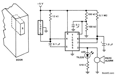 DOOR_OPEN_ALARM - Alarm_Control - Control_Circuit - Circuit Diagram - SeekIC.com