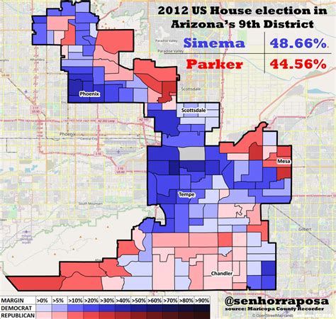 Arizona 9th District Map