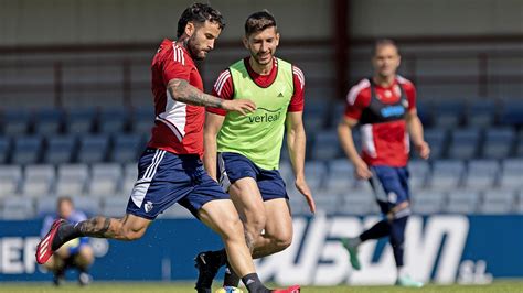 San Fermín 2023 Osasuna regresa a los entrenamoientos con la mirada