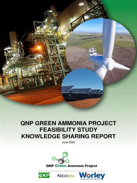 Qnp Green Ammonia Project Feasibility Study Knowledge Sharing Report