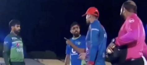 Afg Vs Pak Watch Babar Azam Loses His Cool Vents Fury At Afghanistan