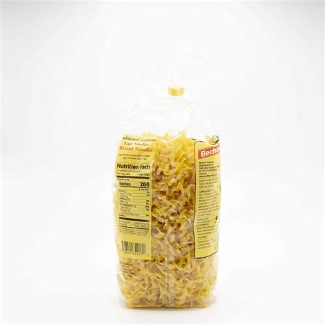 Bechtle 17.6 oz Broad Pasta - European Food Express