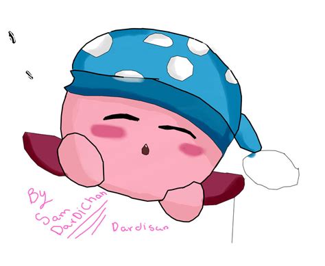 Kirby Sleeping By Sam Dardichan On Deviantart