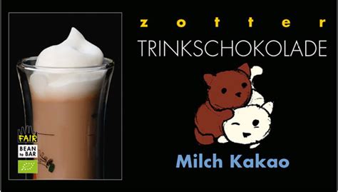 Zotter Schokoladen Bio Trinkschokolade Milch Kakao 110 G Piccantino