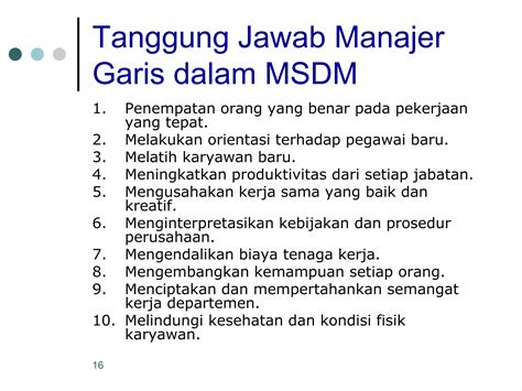 Pengertian Dan Fungsi Msdm Ppt