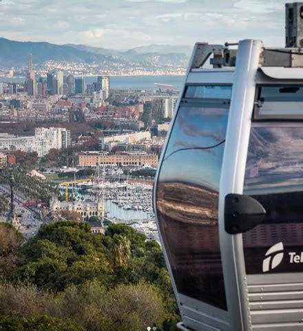 Montjuïc Cable Car - the finest panoramic views of Barcelona