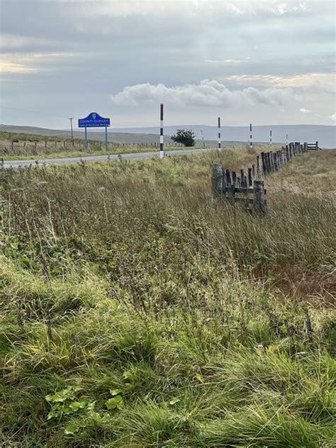 County Boundary © Jay Pea Cc By Sa20 Geograph Britain And Ireland