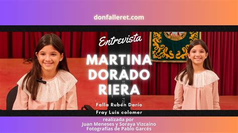 Entrevista A Martina Dorado Riera YouTube