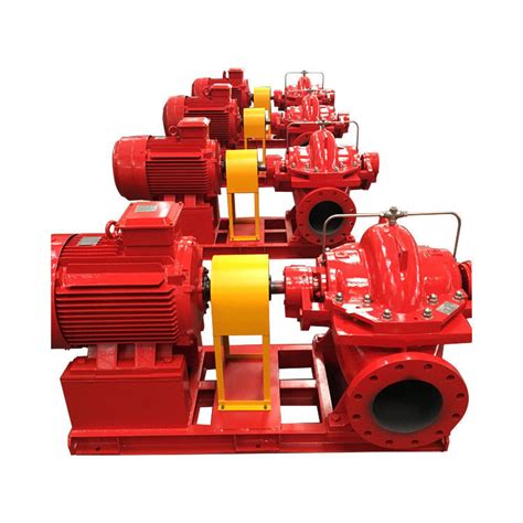 200 Gpm 1500 Gpm 4 Inch 160 Hp Electric Motor Water Fire Pump