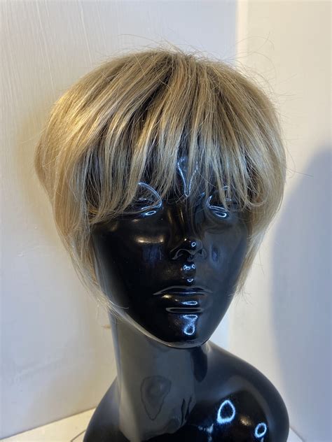 Rooted Short Blonde Wig Blss62 Wigbank