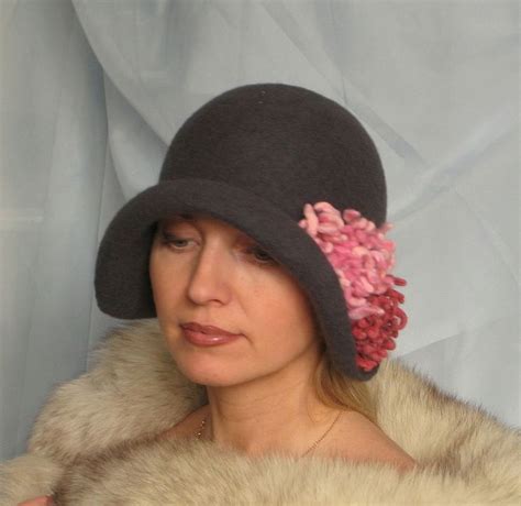 Дамская шляпка-клош "Нега" из коллекции "Тень Альфонса в интернет ...