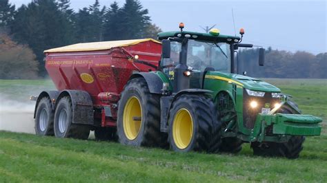 John Deere R Spreading Lime W Bredal K Spreader Danish