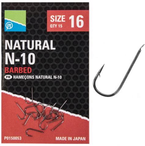 Haczyki Z Zadziorem Preston Natural Hooks R Preston Sport Sklep