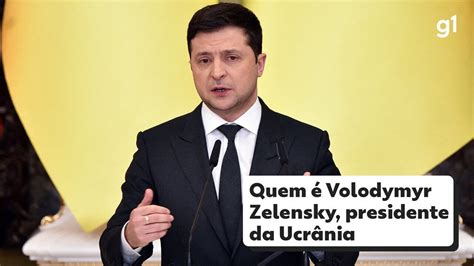 Quem Volodymyr Zelensky Presidente Da Ucr Nia Mundo G