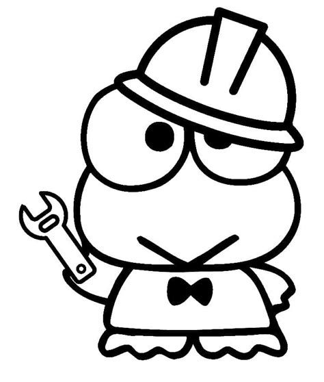 Coloriage Keroppi De Sanrio T L Charger Et Imprimer Gratuit Sur