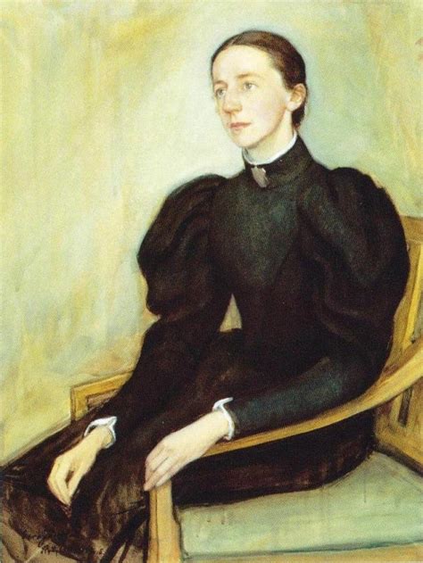 Portrait of Mathilda Wrede Eero Järnefelt Artwork on USEUM