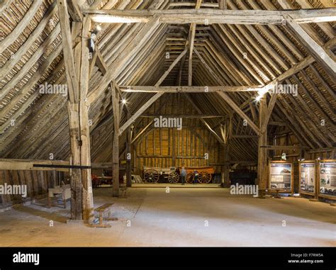 Inside Grange Barn Essex One Of Europes Oldest Timber Framed Stock