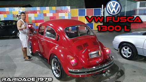 Volkswagen Fusca 1300 L 1600 Raridade Encontro Ccac