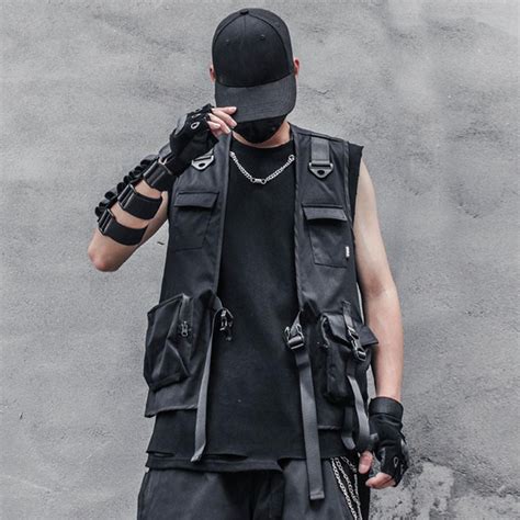 Darkwear Cyberpunk Vest Cyberpunk Clothing