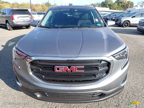 Satin Steel Metallic Gmc Terrain Sle Awd Photo