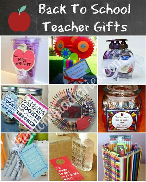 Back to School Teacher Gifts | School teacher gifts, Back to school gifts for teachers, Back to ...