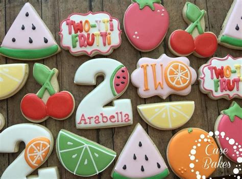 Tutti Frutti Birthday Cookies