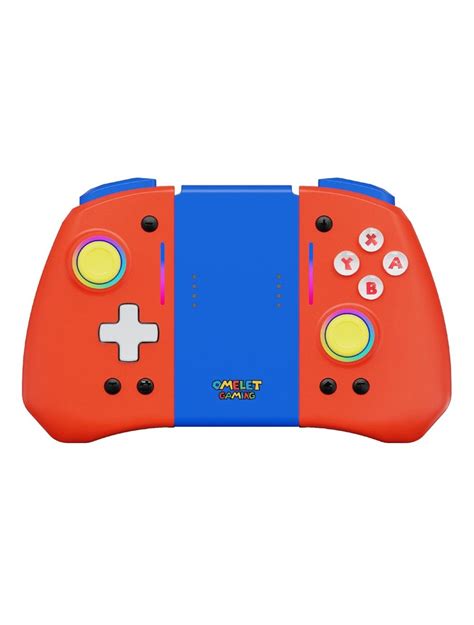 Game One Omelet Gaming Switch Pro Joy Pad Controller Red Jumper