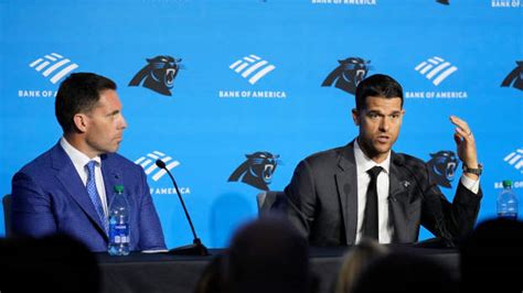 Panthers Gm Dan Morgan Already Has High Praise For Head Coach Dave Canales