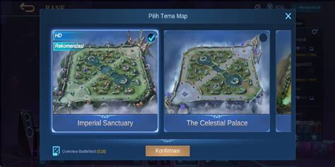 These are the names of 3 maps in Mobile Legends (ML) - Esports