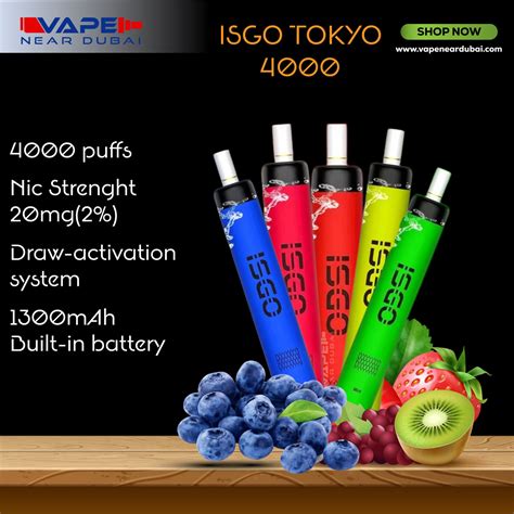 Best Isgo Vegas Puffs Disposable Vape Dubai Vape Near Dubai