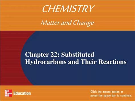 Ppt Chapter 22 Substituted Hydrocarbons And Their Reactions