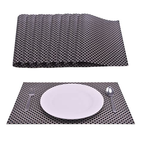 Decozen Pvc Placemats Set Of For Dining Table Coffee Table Kitchen