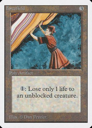 Forcefield Unlimited Edition Cape Fear Collectibles Magic Cards