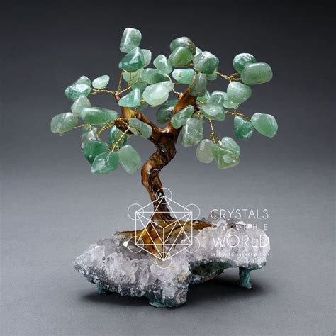 Aventurine Gem Trees - Crystals of the World