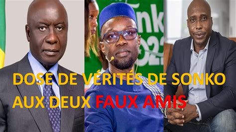 Sonko Idrissa Seck Et Barth L My Dias R Ponses Foudroyantes Et