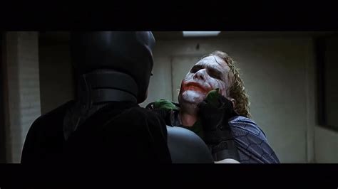 During The Interrogation Scene In The Dark Knight” You Can Briefly See