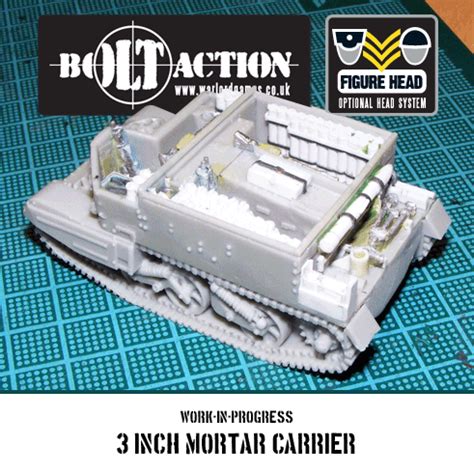 Preview: Bolt Action Carrier Variants. - Warlord Games