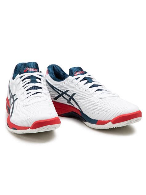 Încălțăminte Pentru Tenis Asics Solution Speed Ff 2 Clay 1041a187 Alb Epantofiro