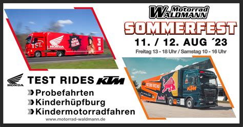 Sommerfest 2023 Motorrad Waldmann Marktoberdorf