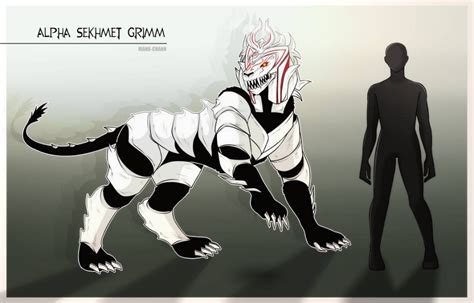 Simple Commission: Alpha Sekhmet Grimm by manu-chann on DeviantArt | Rwby fanart, Sekhmet ...