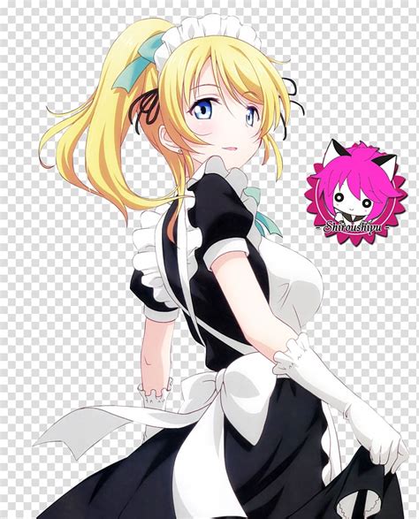 eli ayase youtube anime manga  start maid transparent background