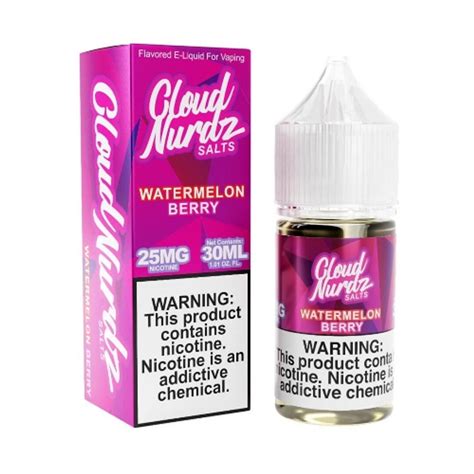 Watermelon Apple Cloud Nurdz E Liquid Breazy