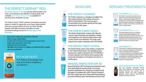 The Perfect Derma Peel Aesthetics By Kat