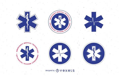 Conjunto De Plantillas De Logotipo M Dico Y De Emergencia Descargar