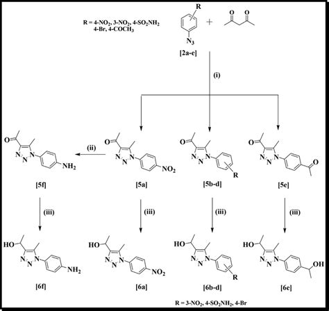 Scheme Synthetic Route For The Preparation Of Substituted