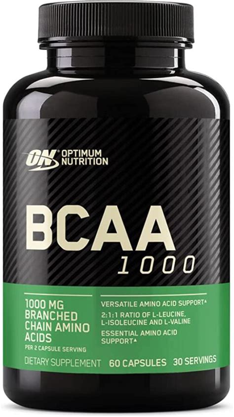 Ամինաթթուներ Optimum Nutrition BCAA 1000 500 մգ 60 պատիճ
