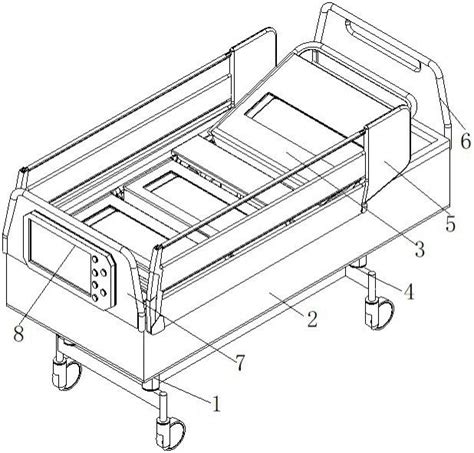 一种智能型神经外科重症监护多功能护理床的制作方法