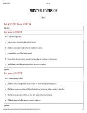 Biol Test Pdf Pm Print Test Printable Version